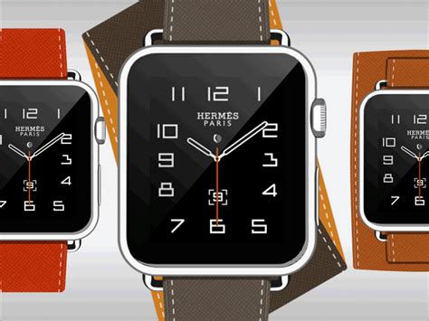 iwatch hermes watch face|Hermes apple watch face options.